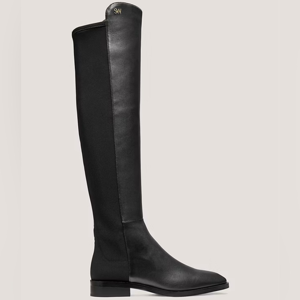 Stuart Weitzman Keelan City Boot in Black